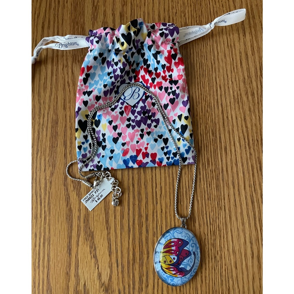 NWT Brighton Free Spirit Butterfly Necklace